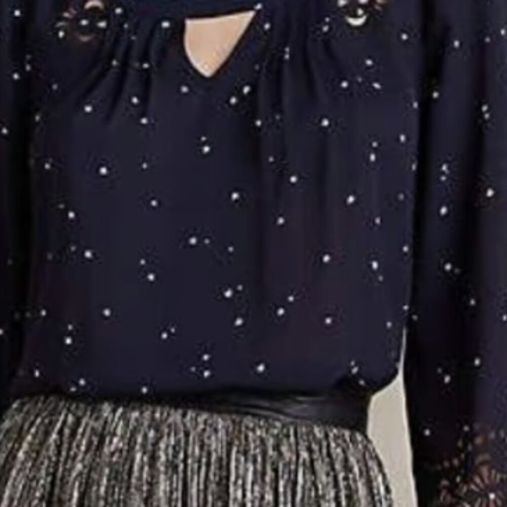 Anthropologie MAEVE Teni star blouse